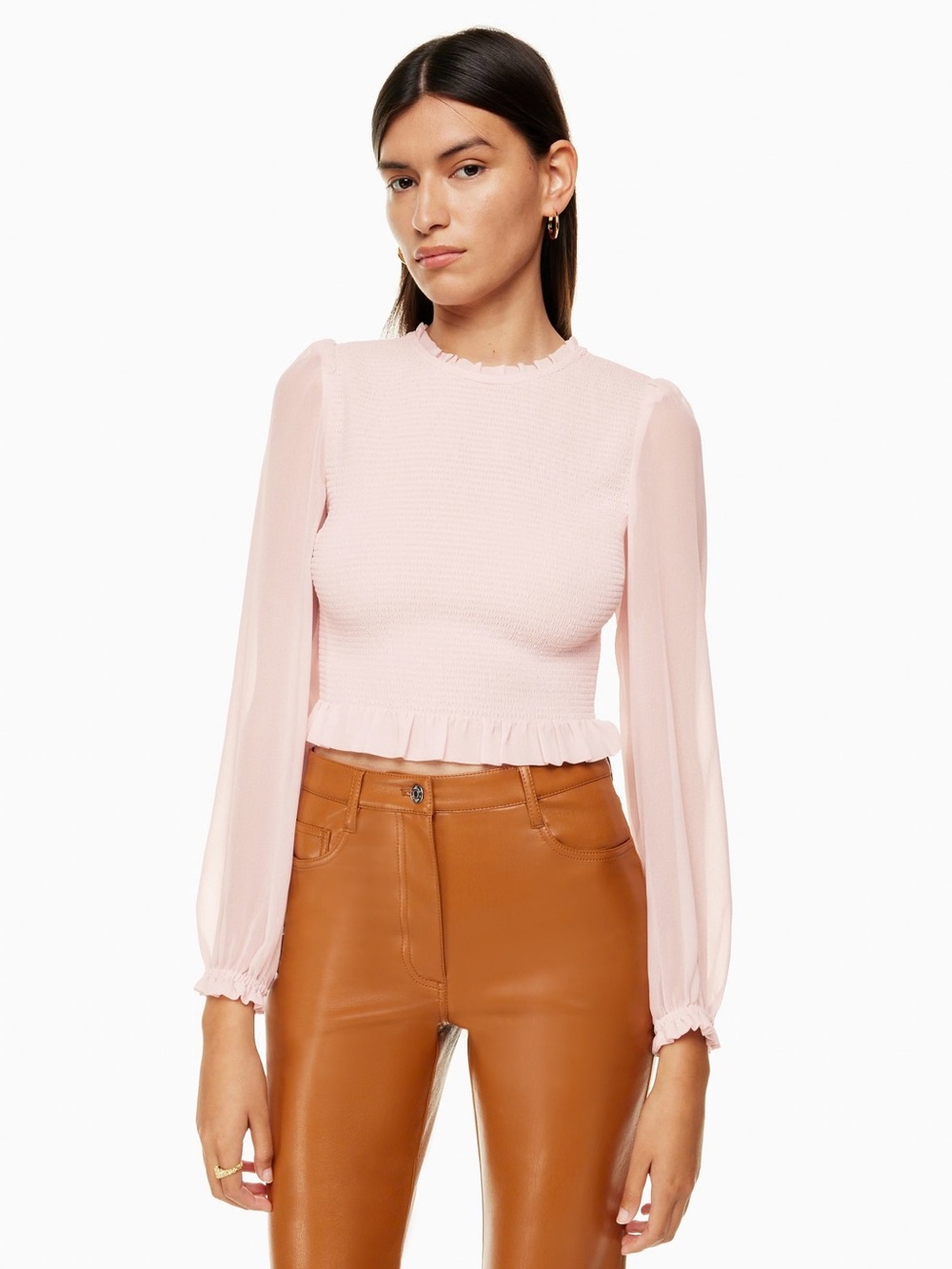 Wilfred XS Tempest Blouse Coral Blush